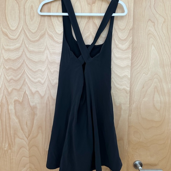 Outdoor Voices | Cross Back Dress in Black, Size Medium - Picture 6 of 6
